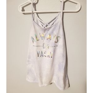Girls Always on Vacy Tank Top